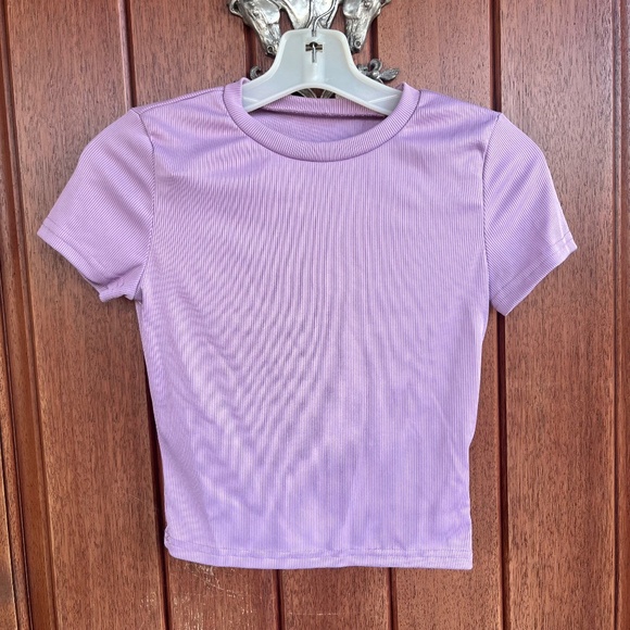 SHEIN Tops - Shein Fitted Purple Top